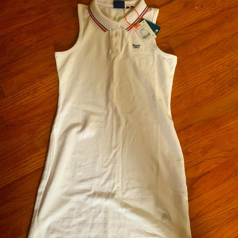 Brand new Superdry sleeveless polo dress